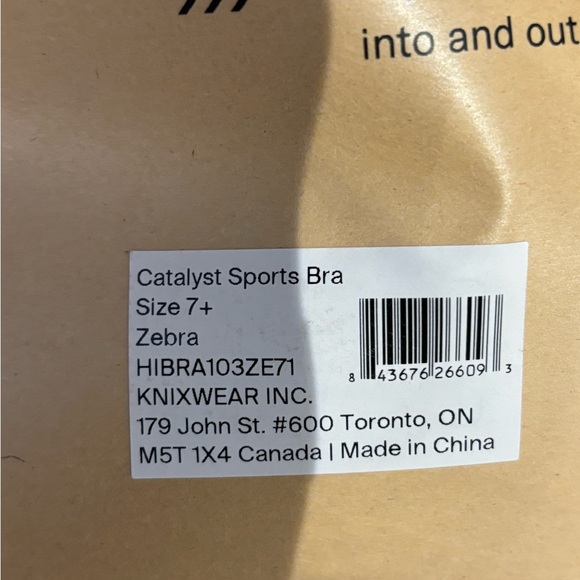 🎉HP🎉 NWT Knix Catalyst Sports Bra (7+) - Picture 13 of 14